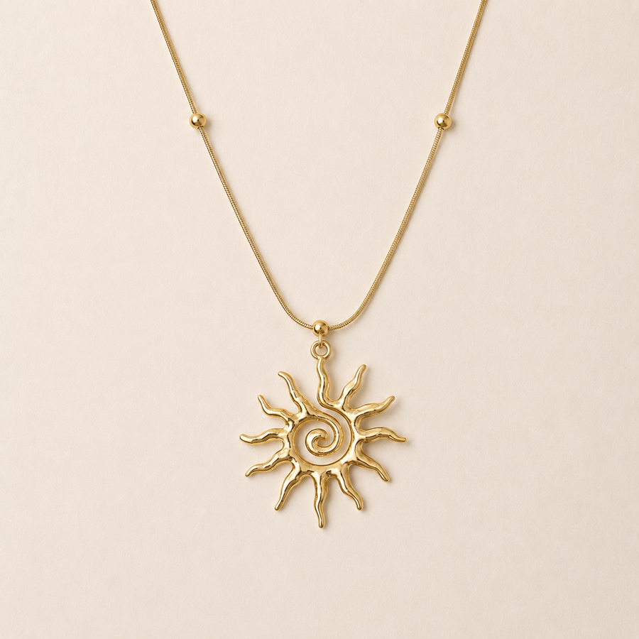 Vintage Necklace The Sun of Fate
