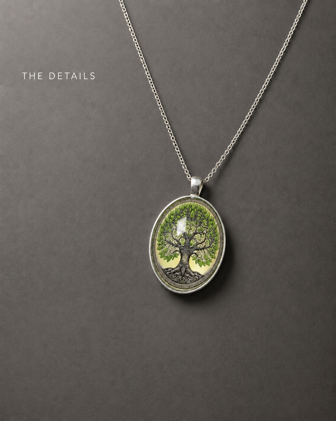 Tree of Life vintage necklace product detail