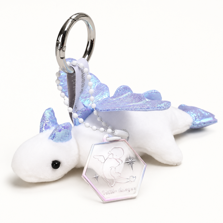 Shimmer Dragon — Iridescent Dragon Bag Charm